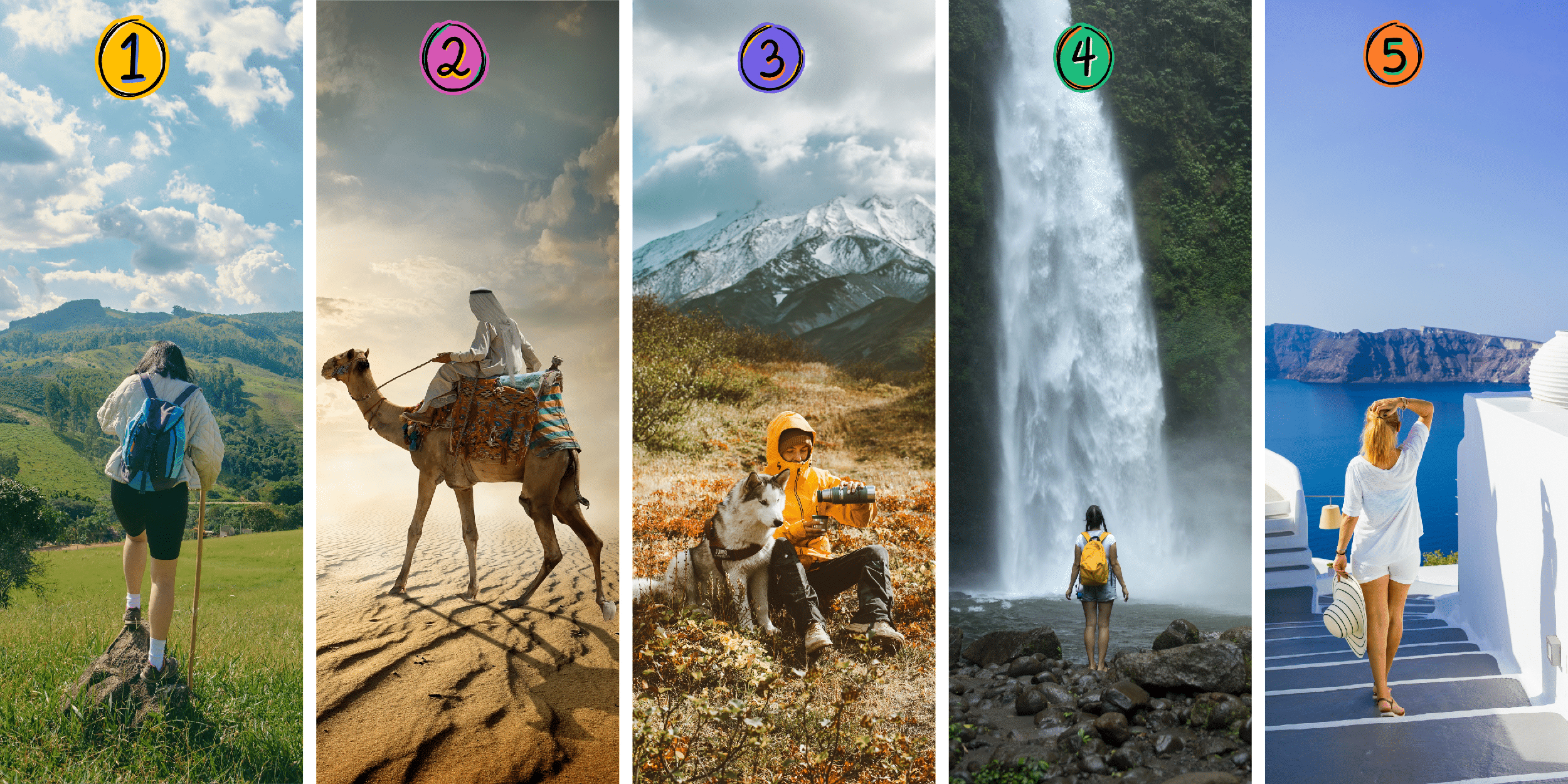 Test della personalità: Quale tra queste 5 destinazioni rivela i segreti del tuo subconscio? Scopri te stesso scegliendo il tuo viaggio ideale!
