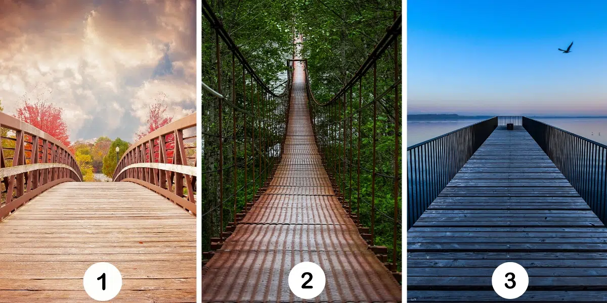 Test della personalità: Quale dei 3 ponti sceglieresti? Scopri l’essenza della tua indipendenza!