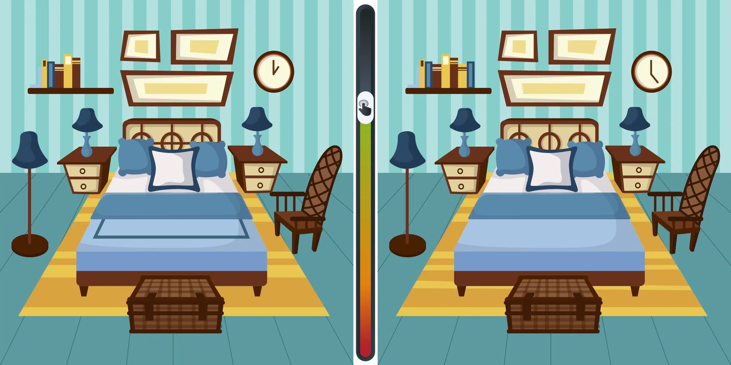 Sfida visiva : scopri le 6 differenze in meno di 5 secondi! Metti alla prova la tua attenzione e velocità di osservazione!