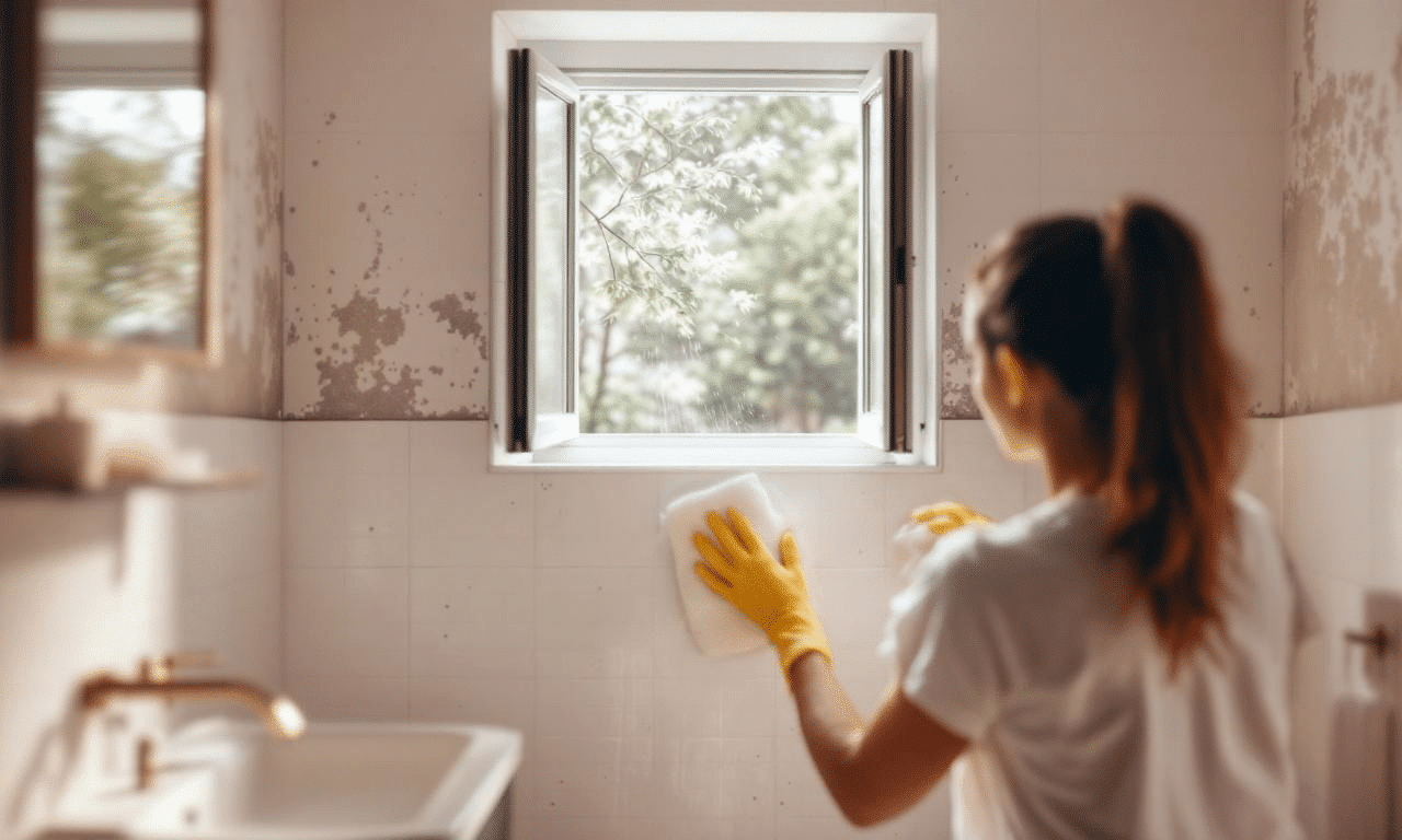 Come rimuovere la muffa dal bagno in 5 semplici passaggi