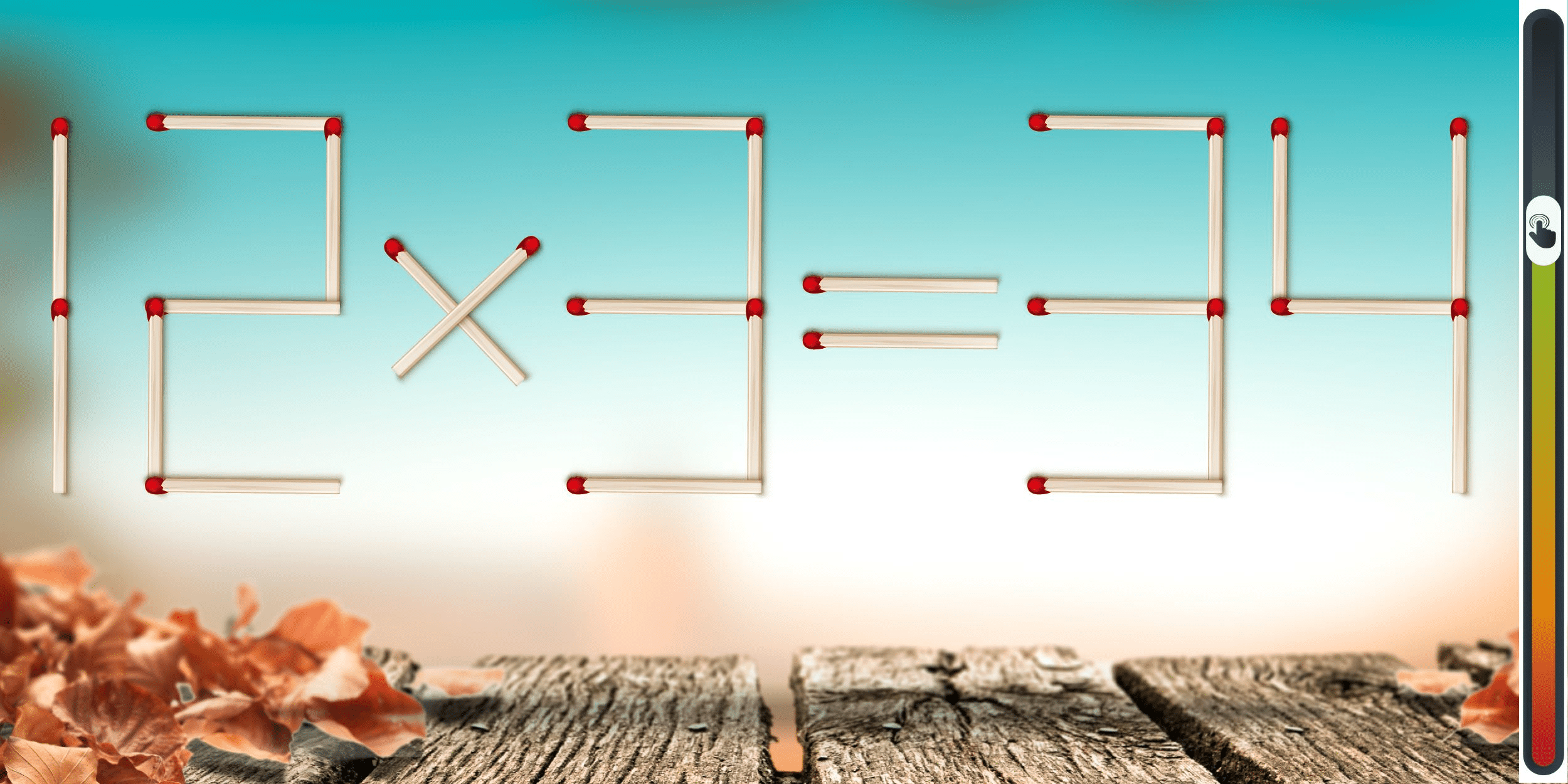 Sfida matematica: Solleva il tuo QI con questa enigma! Riuscirai a risolverlo spostando solo 2 corrispondette in meno di 8 secondi?